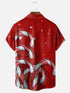 Men's Christmas Funny Graphic Short Sleeve Hawaiian Shirt